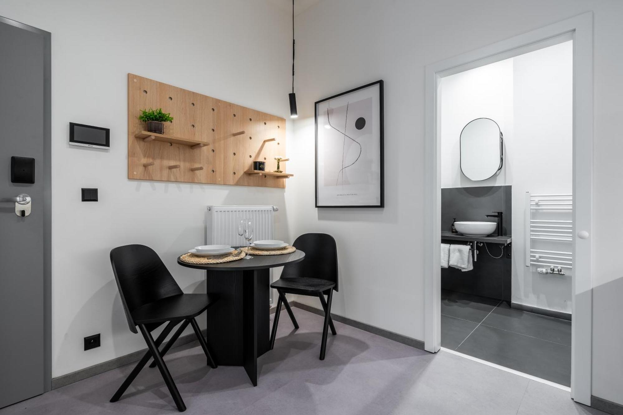 Aparthotel Honest Karlin Praga Esterno foto